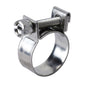 HPS Size # 15 Stainless Steel 5/16 inch Fuel Injection Hose Clamp Range: 1/2 inch - 19/32 inch 13mm - 15mm