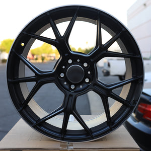 MB13 | Matte Black Machined Lip