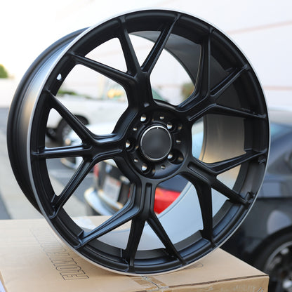 MB13 | Matte Black Machined Lip