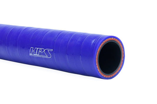 HPS 1" (25mm), FKM Lined Oil Resistant High Temperature Reinforced Silicone Hose, Blue