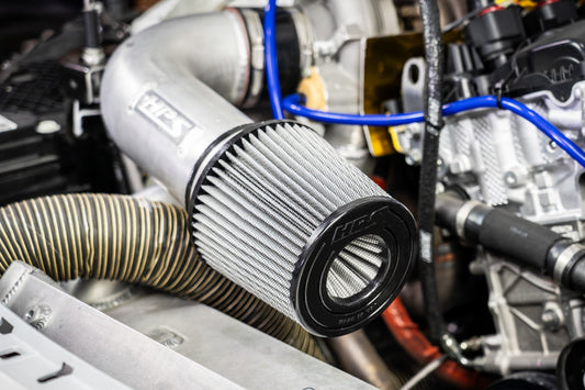 HPS Performance 3" Open Top Dual Cone Air Filter, 6.5" Length, HPS-4341