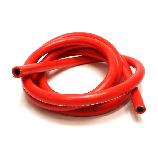 HPS 1 inch ID Red high temp reinforced silicone heater hose tubing Max Temperature Rating: 350F Bend Radius: 4.5 inch
