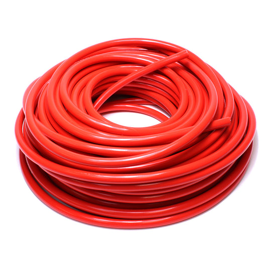 HPS 1 inch ID Red high temp reinforced silicone heater hose tubing 25 feet roll Max Temperature Rating: 350F Bend Radius: 4.5 inch