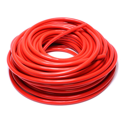 HPS 1 inch ID Red high temp reinforced silicone heater hose tubing 100 feet roll Max Temperature Rating: 350F Bend Radius: 4.5 inch