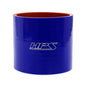 HPS 1 inch ID 6 inch Long High Temp 4-ply Reinforced Silicone Straight Coupler Hose Blue 25mm ID 152mm Length