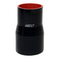 HPS 1 inch - 1.75 inch ID 4 inch Long High Temp 4-ply Reinforced Silicone Reducer Coupler Hose Black 25mm - 45mm ID 102mm Length