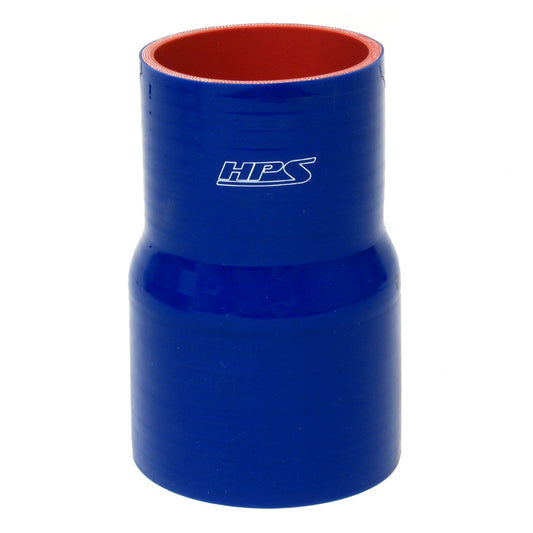 HPS 1 inch - 1.25 inch ID 4 inch Long High Temp 4-ply Reinforced Silicone Reducer Coupler Hose Blue 25mm - 32mm ID 102mm Length