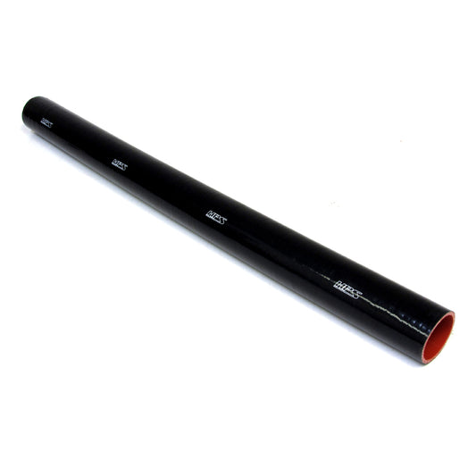 HPS 1 inch ID 3 Feet Long High Temp 4-ply Reinforced Silicone Coolant Tube Hose Black 25mm ID