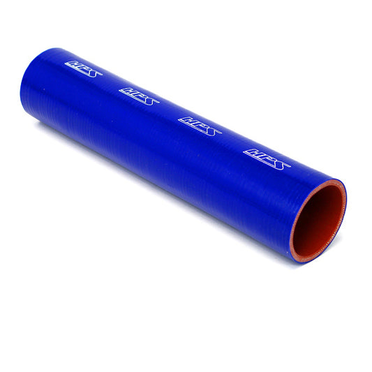 HPS 1 inch ID 1 Foot Long High Temp 4-ply Reinforced Silicone Coupler Tube Hose Blue 25mm ID