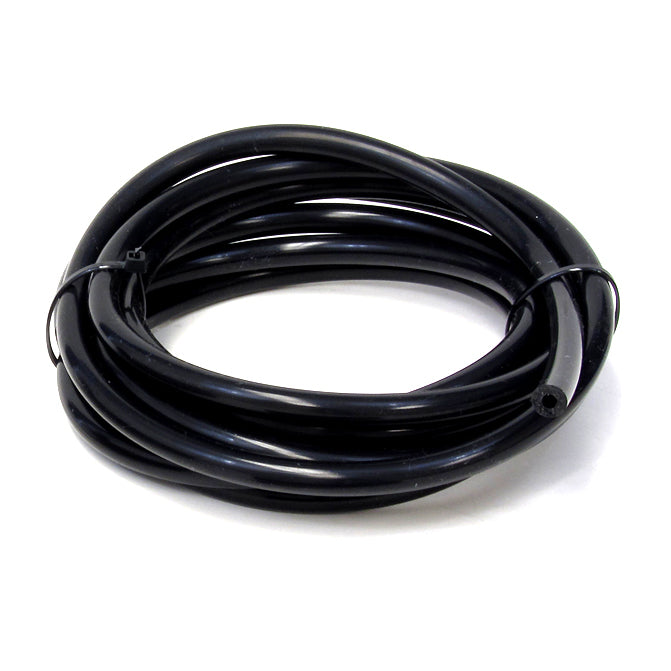 HPS 1/2 inch 13mm ID Black High Temp Silicone Vacuum Hose Tubing - 5 Feet Roll