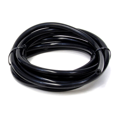 HPS 1/2 inch 13mm ID Black High Temp Silicone Vacuum Hose Tubing - 5 Feet Roll