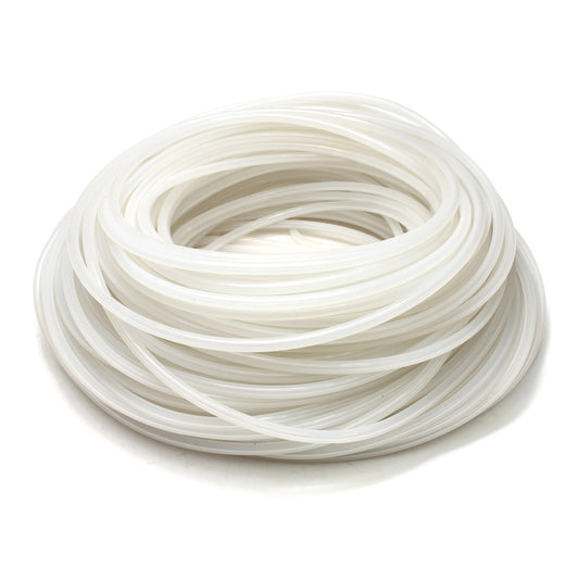 HPS 1/2 inch 13mm ID Clear High Temp Silicone Vacuum Hose Tubing - 100 Feet Roll