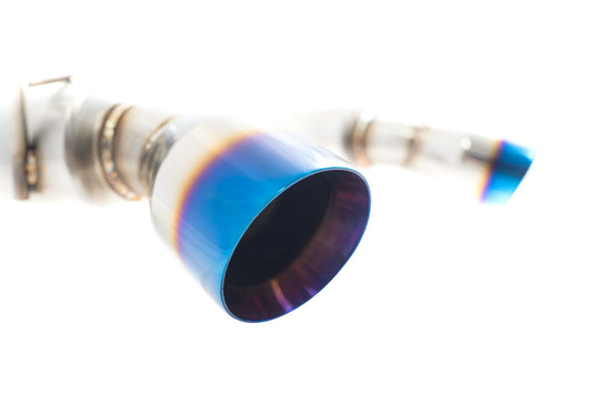 Megan Racing Exhaust Infiniti G37 Coupe (08-15) Q60 (14-15) Dual Muffler Axle Back w/ Burnt Tip