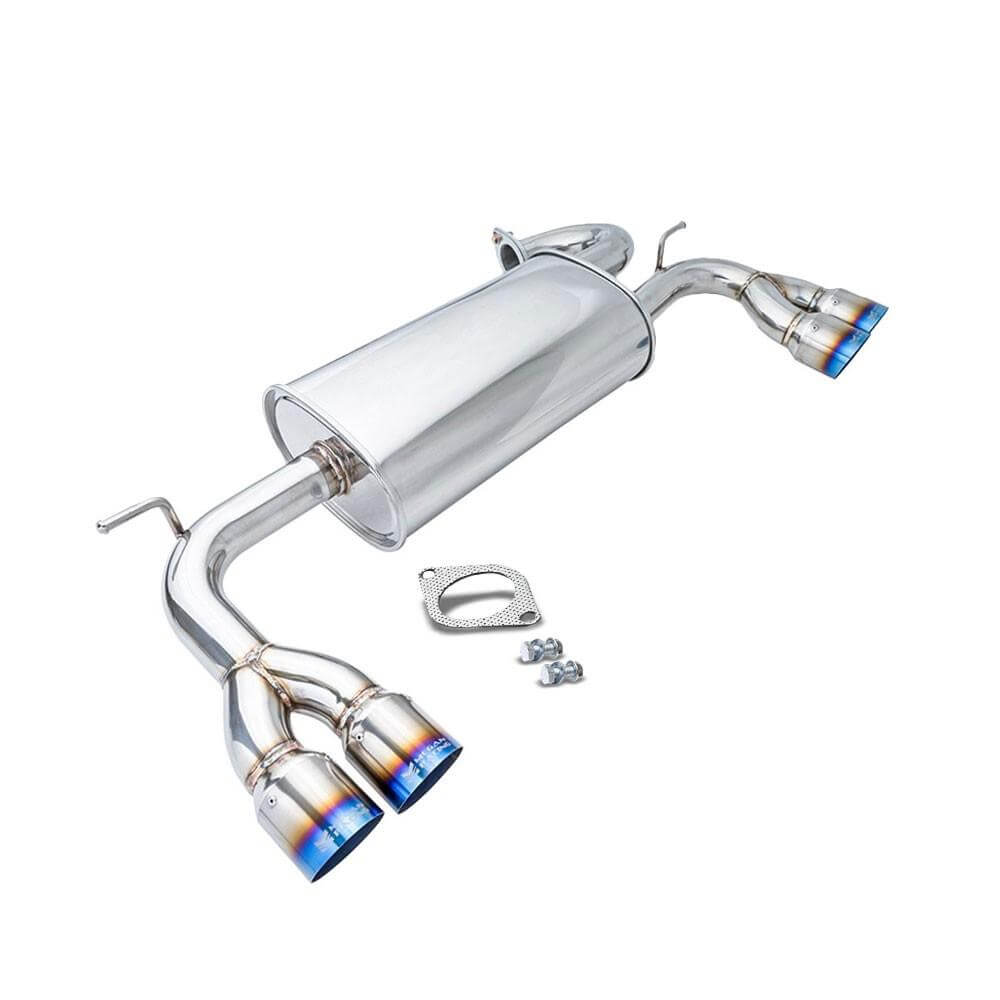 Megan Racing RS Stainless Axle-Back Exhaust System 3" Ti-Tip For 09-16 Genesis Coupe 2.0T BK