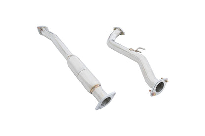 Megan Racing for Hyundai Genesis Coupe 2009-2016 2.0L Turbo - Burnt Rolled Tips - Turbo Type - MR-ABE-HG09-VO + MIDPIPE-HG0920T