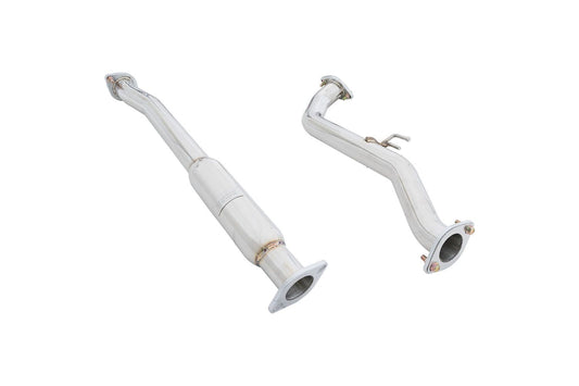 Megan Racing for Hyundai Genesis Coupe 2009-2016 2.0L Turbo - Burnt Rolled Tips - Turbo Type - MR-ABE-HG09-VO + MIDPIPE-HG0920T