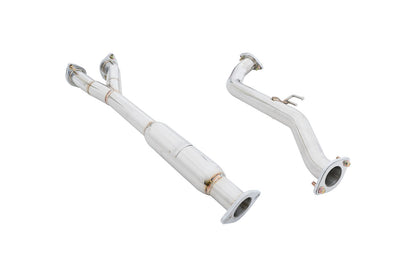 Megan Racing RS Stainless Axle-Back Exhaust System 3" Ti-Tip For 09-16 Genesis Coupe V6 BK