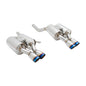 Megan Racing Supremo Exhaust System for 2005–2010 BMW E60 M5 w/ Burnt Rolled Tips