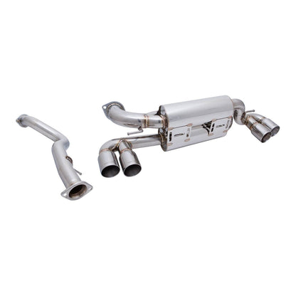 Megan Racing Supremo Exhaust System for 2011+ BMW E82 1M w/ Stainless Rolled Tips