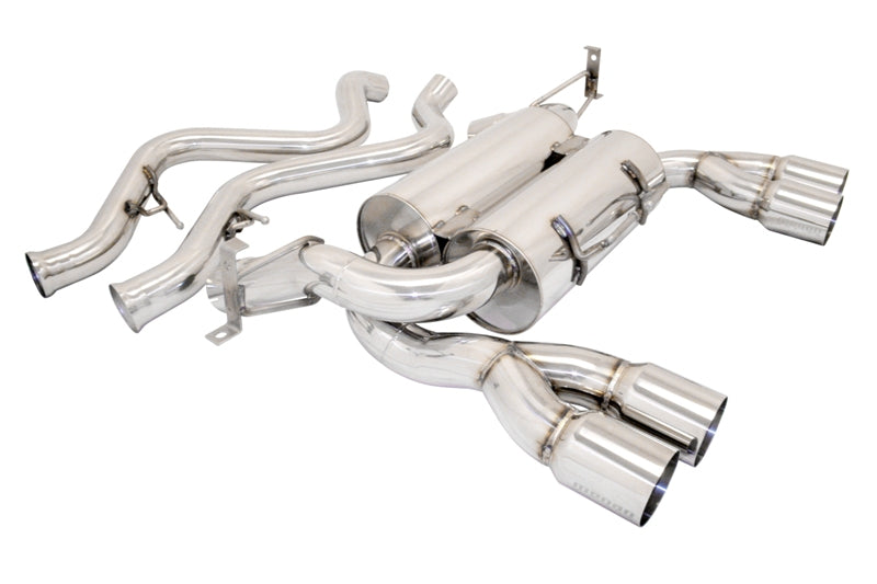 Megan Racing Supremo Axle Back Exhaust System Rolled Tip For 08-13 BMW M3 E92 2DR