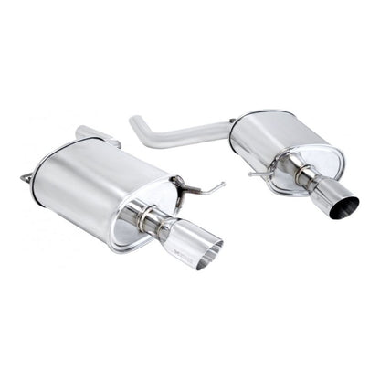 Megan Racing Supremo Exhaust System (Single Stainless Rolled Tip) for 2011+ BMW F10 5-Series
