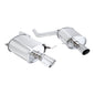 Megan Racing Supremo Exhaust System (Single Stainless Rolled Tip) for 2011+ BMW F10 5-Series