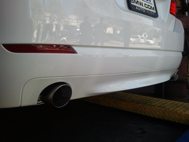 Megan Racing Supremo Exhaust System (Single Stainless Rolled Tip) for 2011+ BMW F10 5-Series