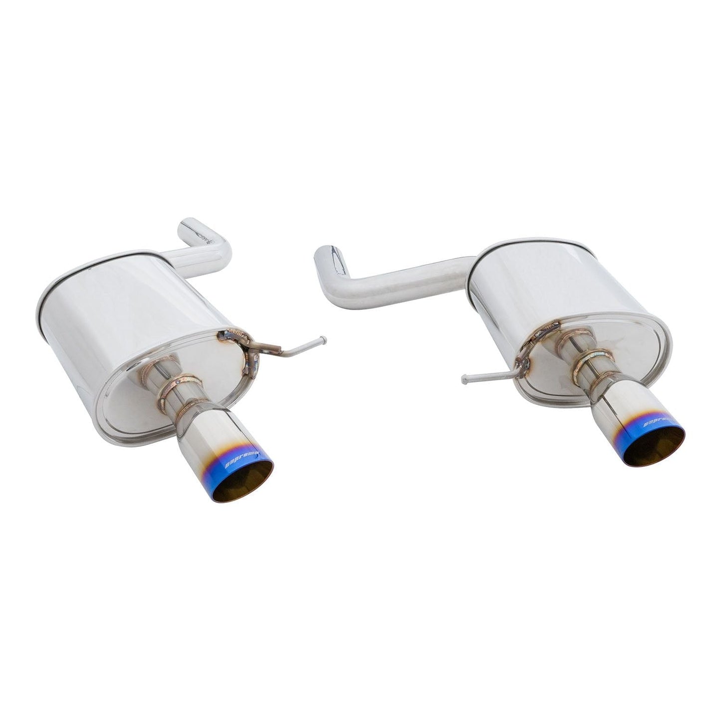Megan Racing Supremo Exhaust System for 2011+ BMW F10 5-Series w/ Single Burnt Rolled Tip