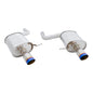 Megan Racing Supremo Exhaust System for 2011+ BMW F10 5-Series w/ Single Burnt Rolled Tip