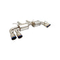 Megan Racing Exhaust Chevy Camaro SS (16-18) Axle-Back w/ Blue Quad Tips
