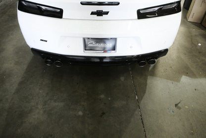 Megan Racing Exhaust Chevy Camaro SS (16-18) Axle-Back w/ Blue Quad Tips