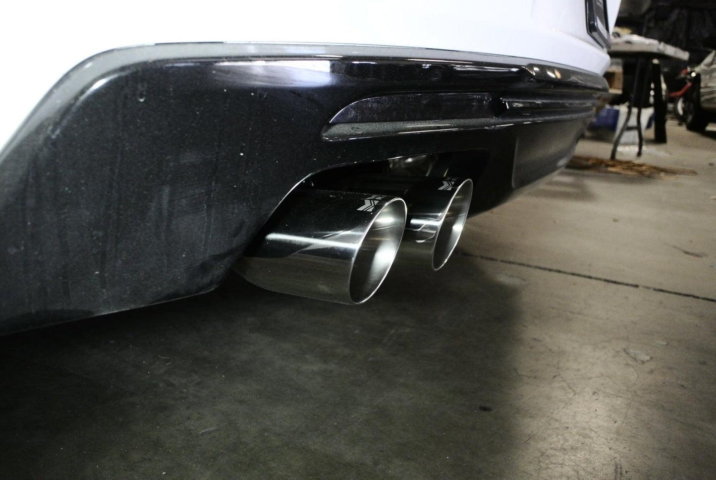 Megan Racing Exhaust Chevy Camaro SS (16-18) Axle-Back w/ Blue Quad Tips