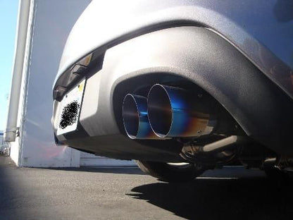 Megan Racing for Hyundai Genesis Coupe 2009-2016 2.0L Turbo - Burnt Rolled Tips - Turbo Type - MR-ABE-HG09-VO + MIDPIPE-HG0920T