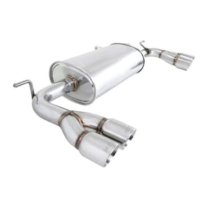 Megan Racing RS Stainless Steel Axle-Back Exhaust System Roll Tip For 09-12 Hyundai Genesis Coupe BK