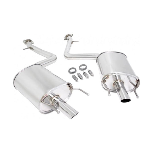 Megan Racing Axle-Back Exhaust System for 2013+ Lexus GS350 (RWD Only, Use with OEM Tips) — MR-ABE-LG13