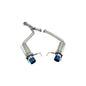 Megan Racing Drift Spec Axle-Back Exhaust Muffler System Burnt Tip For 06-13 Lexus IS250/IS350 AWD/RWD