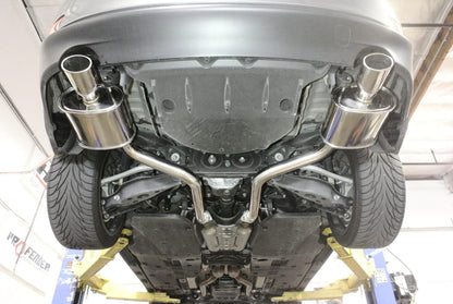 Megan Racing RS Axle-Back Exhaust System Dual Rolled Tips For 14-15 Lexus IS250 XE30