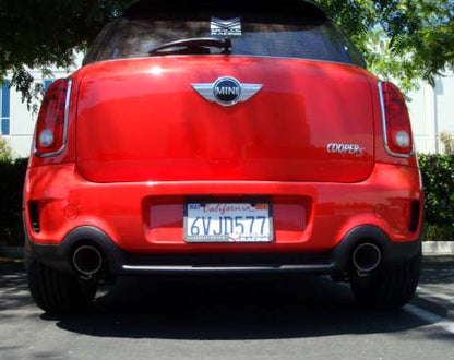 Megan Racing Axle-Back Exhaust System (Burnt Rolled Tips) for 2011–2016 Mini Countryman R60
