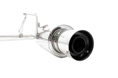 Megan Racing RS Series Axle-Back Exhaust System Chrome Tip For 99-05 Mazda MX-5 Miata 1.8L NB
