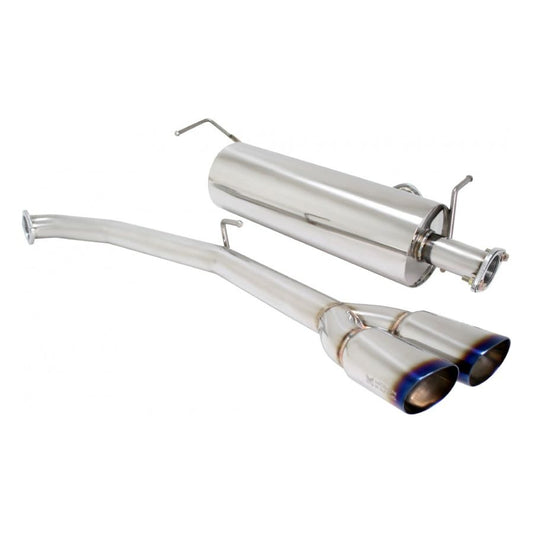 Megan Racing Axle-Back Exhaust System (Burnt Rolled Tips) for 2011–2020 Toyota Sienna SE — MR-ABE-TSE11-VO