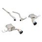 Megan Racing Cat-Back Exhaust System with Burnt-Rolled Tip for 2016+ Honda Civic 1.5T Hatchback Sport (Sport Trim Only)