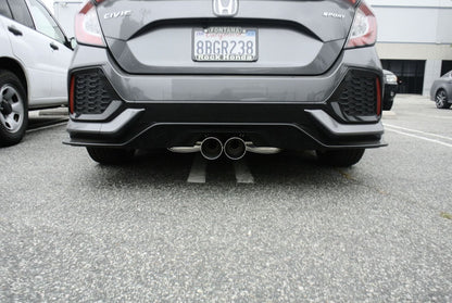 Megan Racing Cat-Back Exhaust System with Stainless Tip for 2016+ Honda Civic 1.5 Turbo Hatchback Sport (Sport Trim Only)
