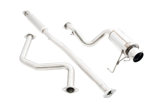 Megan Racing for Honda Civic 96-00 (Hatchback Only) DS Exhaust System - LW-CBS-HC96H-DS