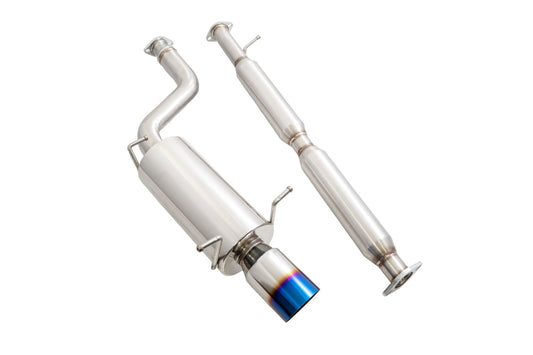 Megan Racing DS-Type Exhaust System Burnt Tip for 2003-2006 Infiniti G35 Sedan - MR-CBS-IG024D-BT