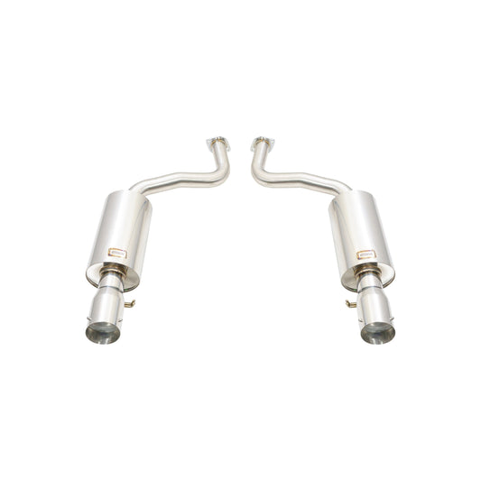 Megan Racing OE-RS Series Cat-Back Exhaust System Dual Round Tip For 98-05 Lexus GS-Series S160