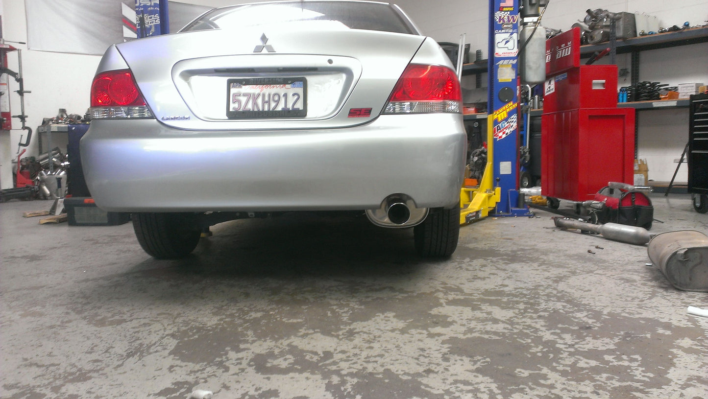 Megan Racing for Mitsubishi Lancer 02-06 - Stainless Rolled Tips - MR-CBS-ML02