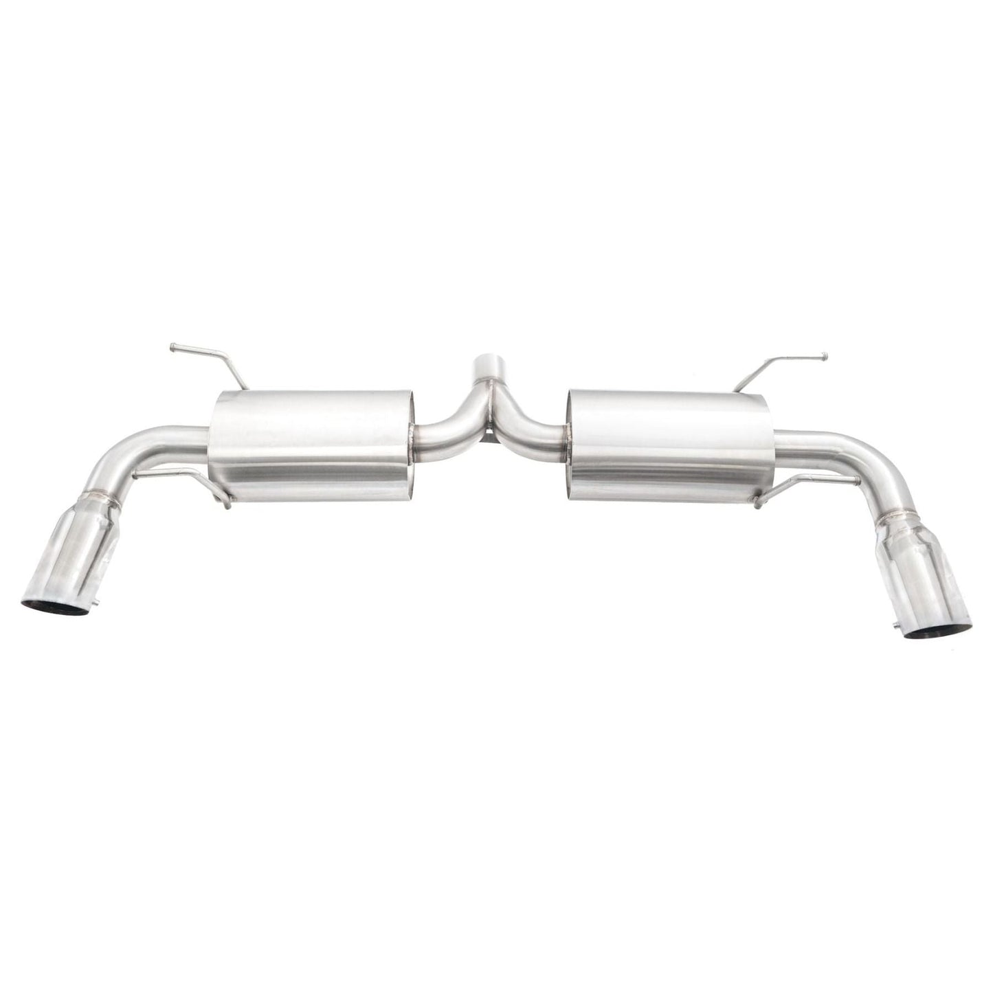 Megan Racing Racing DS-Type Stainless CBS Exhaust System Polish Tips For 09-13 Mazda RX-8