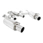 Megan Racing Cat Back Exhaust System Dual Flat Tip For 90-96 Nissan 300ZX Turbo Coupe