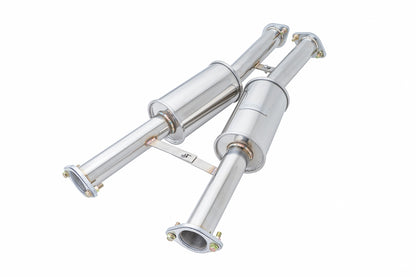 Megan Racing Type2 CBS Exhaust System Quad Flat Tip For 90-96 Nissan 300ZX Coupe/Convertible [NA Engine]