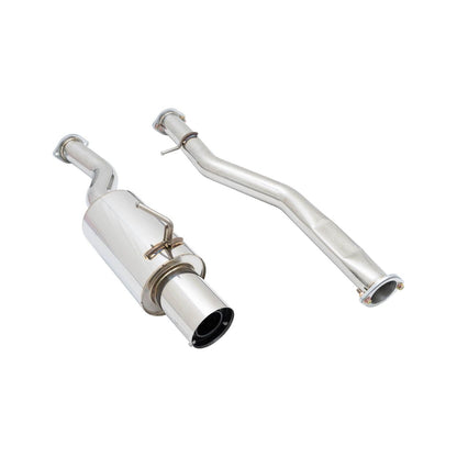 Megan Racing Drift Spec Cat-Back Exhaust System [Single Exit Stainless Tip] For 03-09 Nissan 350Z Z33